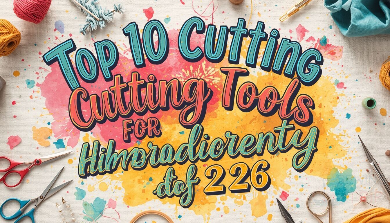 fabric cutting tools for embroidery projects