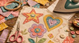 fabric scrap appliques fabric scrap appliques