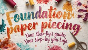 Foundation Paper Piecing Tutorial: Your Step-by-Step Guide 2 foundation paper piecing tutorial