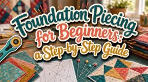 Foundation Piecing for Beginners: a Step-by-Step Guide 3 foundation piecing for beginners