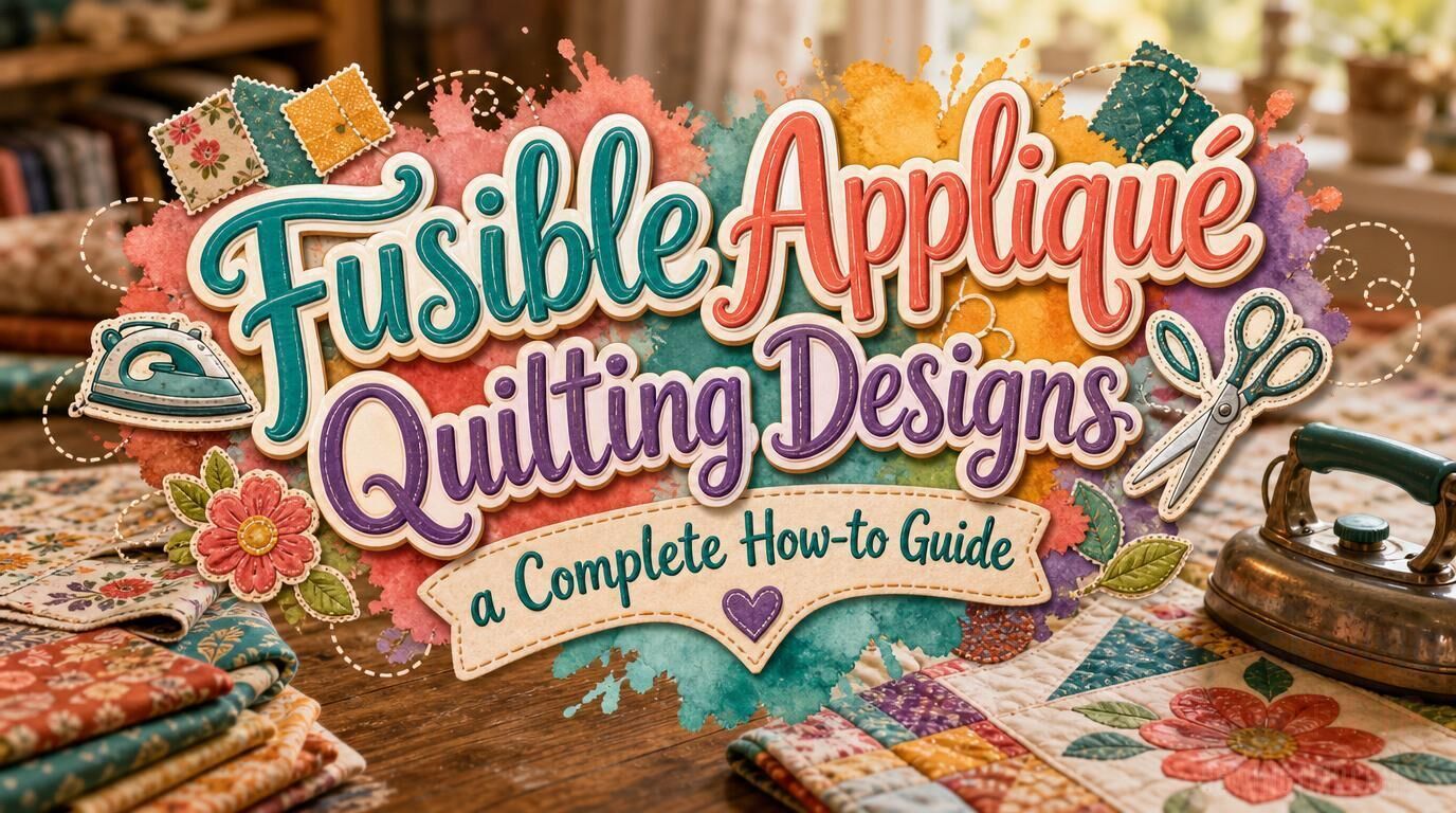 fusible appliqué quilting designs