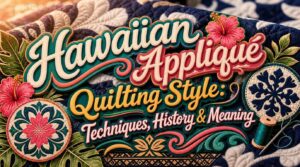Hawaiian Appliqué Quilting Style: Techniques, History & Meaning 11 hawaiian appliqué quilting style