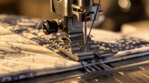 how the foot “walks” as the needle stitches how the foot “walks” as the needle stitches