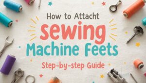 how to attach sewing machine feet how to attach sewing machine feet