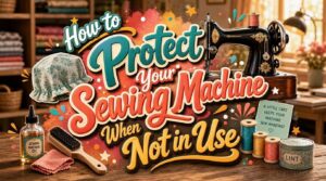 How to Protect Your Sewing Machine When Not in Use 5 how to protect sewing machine when not in use