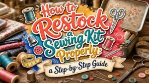 how to restock a sewing kit properly