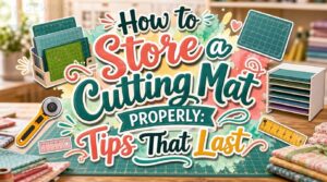 how to store a cutting mat properly how to store a cutting mat properly
