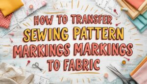 how to transfer sewing pattern markings to fabric how to transfer sewing pattern markings to fabric