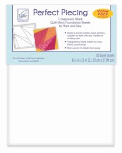 String Piecing Quilt Technique: a Step-by-Step Guide 4 June Tailor Perfect Piecing B015U797F6