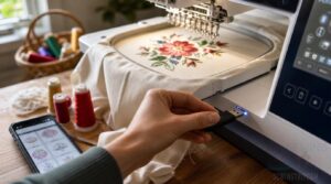 load the embroidery file load the embroidery file