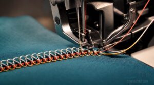 loopers and needles lock the seam loopers and needles lock the seam