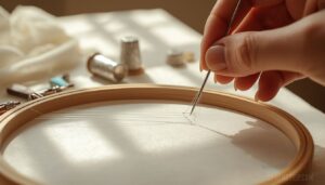 make small, even stitches for control make small, even stitches for control