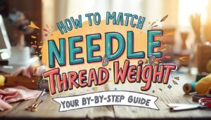 How to Match Needle to Thread Weight: Your Step-by-Step Guide 1 matching needle to thread weight