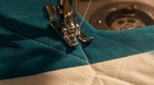 needle-down setting needle-down setting