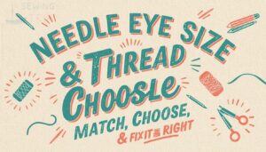 Needle Eye Size & Thread Guide: Match, Choose, and Fix It Right 3 needle eye size thread guide