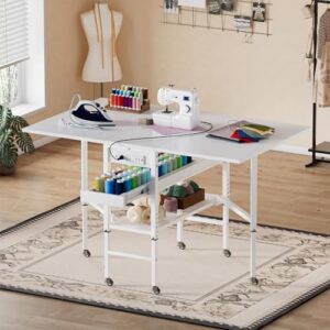 7 Best Sewing Machine Tables for Classrooms in 2026 6 PAKASEPT Height Adjustable Sewing Cutting B0FX4KJF6C