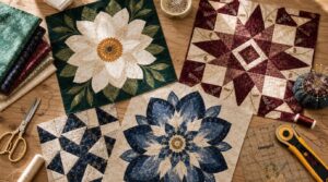 place large prints in bigger quilt blocks place large prints in bigger quilt blocks