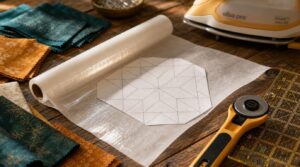 prepare your freezer paper template prepare your freezer paper template