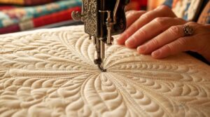 quilting from center outward quilting from center outward