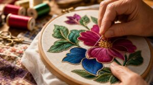 satin stitch technique satin stitch technique