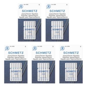 4 Best Sewing Machine Needles for Denim and Heavy Fabrics 2 SCHMETZ Jean & Denim Sewing B01GNDG5EW