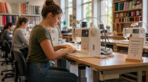 seated sewing height seated sewing height