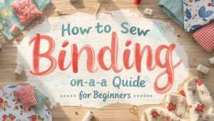 sew binding on a quilt