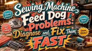 Sewing Machine Feed Dog Problems: Diagnose and Fix Them Fast 5 sewing machine feed dog problems