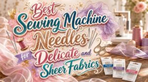 Best Sewing Machine Needles for Delicate and Sheer Fabrics 3 sewing machine needles for delicate and sheer fabrics