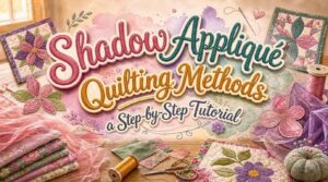 Shadow Appliqué Quilting Methods: a Step-by-Step Tutorial 1 shadow appliqué quilting methods