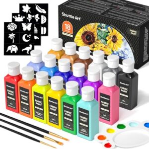 Can Fabric Paint Be Used on Plastic? Tips, Top Picks & More 5 Shuttle Art Fabric Paint, 18 B08CTW2JXH