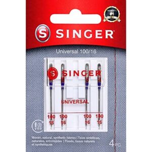 4 Best Sewing Machine Needles for Denim and Heavy Fabrics 3 SINGER 04741 Regular Point Needles, B09WJHQMRH