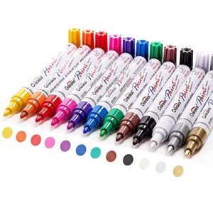 Can Fabric Paint Be Used on Plastic? Tips, Top Picks & More 4 TFIVE Paint Pens Paint Markers B0816BT2VM