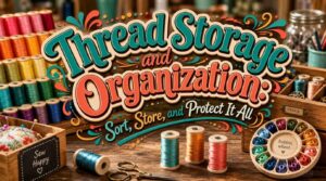 Thread Storage and Organization: Sort, Store, and Protect It All 11 thread storage and organization