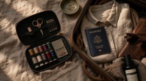 travel-friendly sewing kit features travel-friendly sewing kit features