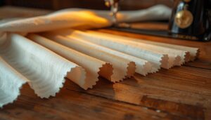 use hemming feet for neat finishes use hemming feet for neat finishes