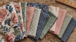 use medium-scale prints as transition fabrics use medium-scale prints as transition fabrics