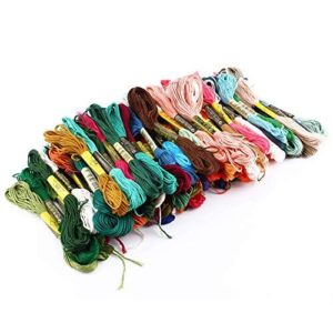 Top 9 Sewing Thread Sets for Mixed Media Artists in 2026 9 VELATEMOR Cross Stitch Thread, 100 B0GXLJX7T4