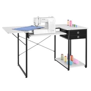 Top 10 Sewing Machine Tables for Professional Seamstresses 2026 5 VEVOR Sewing Table, Multipurpose Sewing B0FWM18T8F