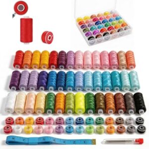 Free Printable Sewing Patterns for Tote Bags: Sew & Customize 2 VIZOSHI Sewing Thread Kit with B0GKV2ZCVS