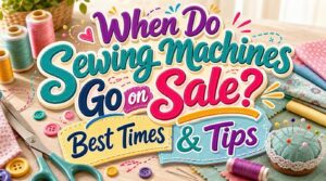 when do sewing machines go on sale when do sewing machines go on sale