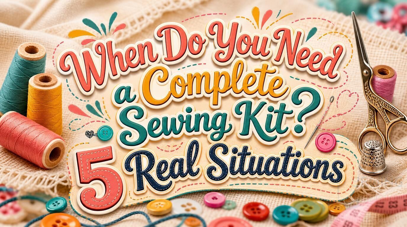 when do you need a complete sewing kit