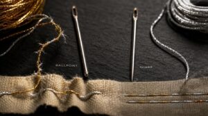 why ballpoint needles are usually unsuitable why ballpoint needles are usually unsuitable