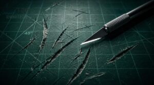 why some cuts stay visible why some cuts stay visible