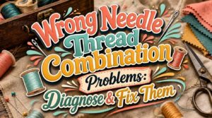 Wrong Needle Thread Combination Problems: Diagnose & Fix Them 2 wrong needle thread combination problems