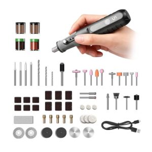 Top 10 Rotary Cutters for Cosplay Projects: Find Your Best Fit 5 4.2V Cordless Rotary Tool, Powerful B0FPR34GMX