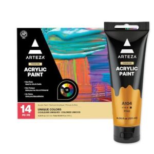 Does Acrylic Paint Wash Off Clothes? How to Remove It Fast 3 ARTEZA Acrylic Paint Set of B078CYZJ2C
