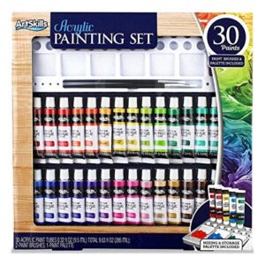 Does Acrylic Paint Wash Off Clothes? How to Remove It Fast 5 ArtSkills 30 Pc. Acrylic Painting Set B086VQTLTJ