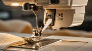 built-in thread cutter built-in thread cutter