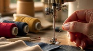 check threading and needle setup check threading and needle setup